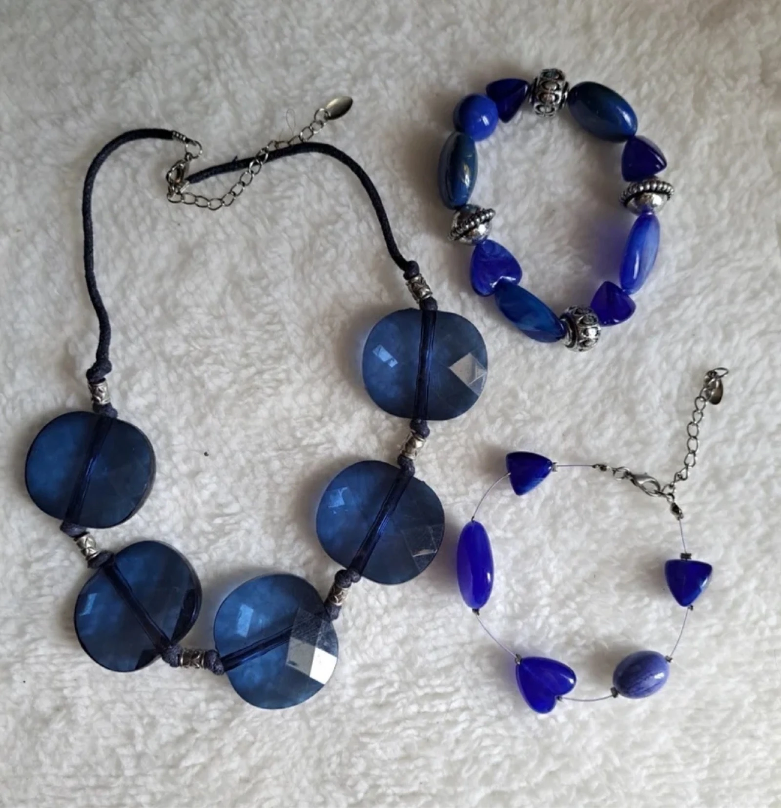 Conjunto colar/ pulseira Vintage